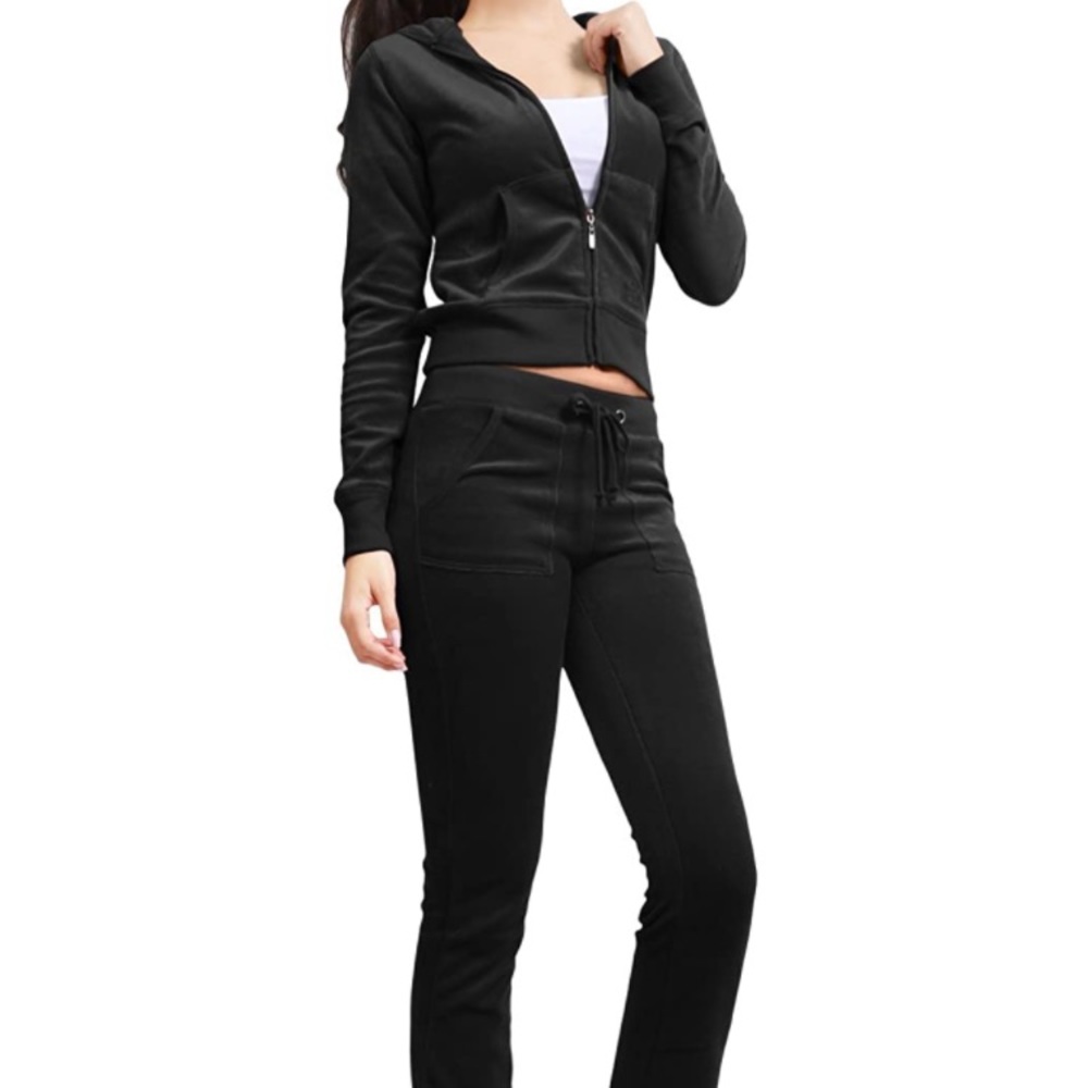 Velour Track Suit